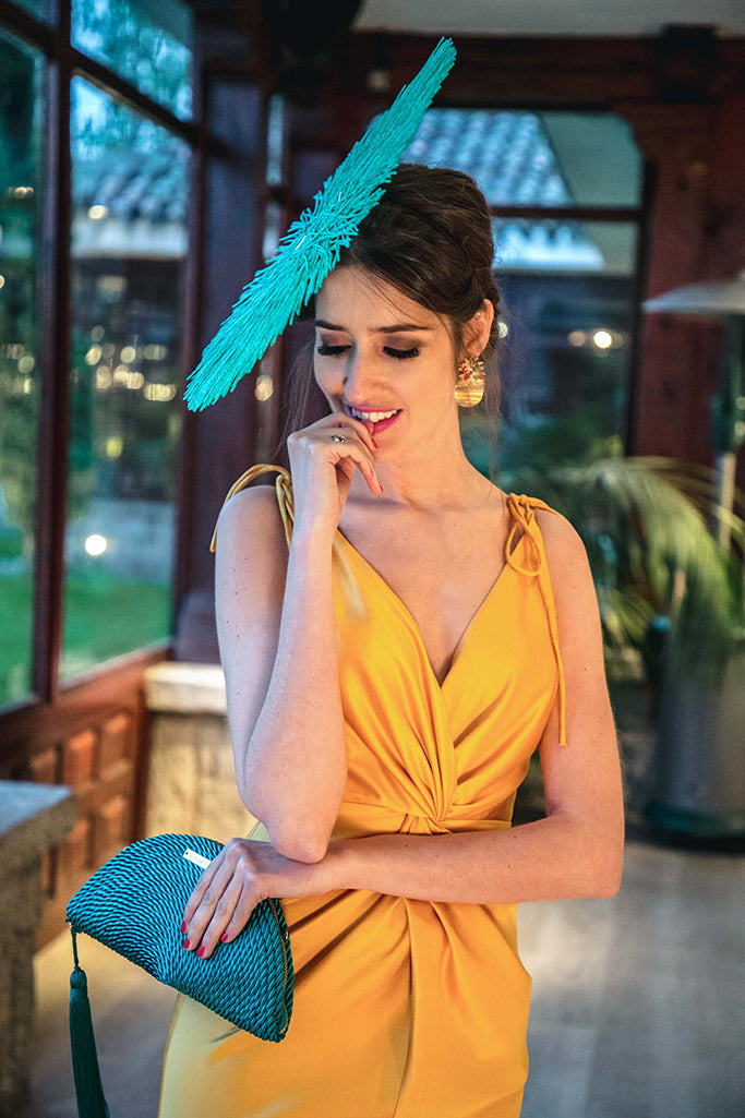 Cartera Carmen · Turquesa