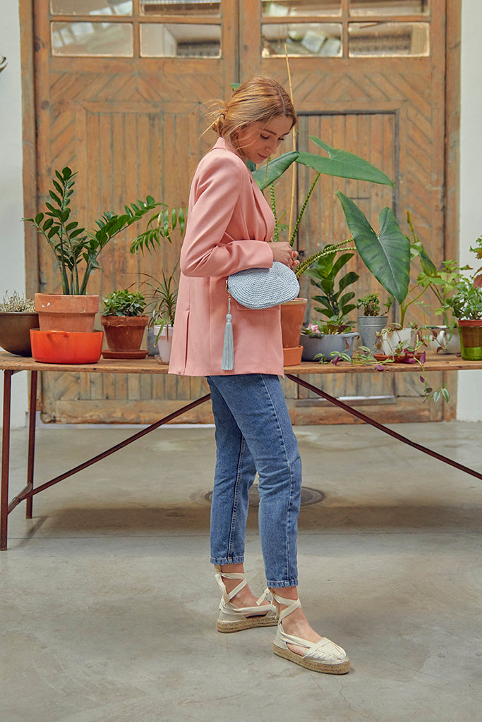 Cartera Antonia · Azul claro