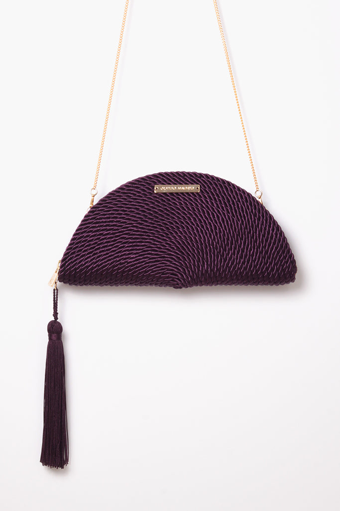 Bolso de fiesta Berenjena — Olvido Madrid – OLVIDO MADRID