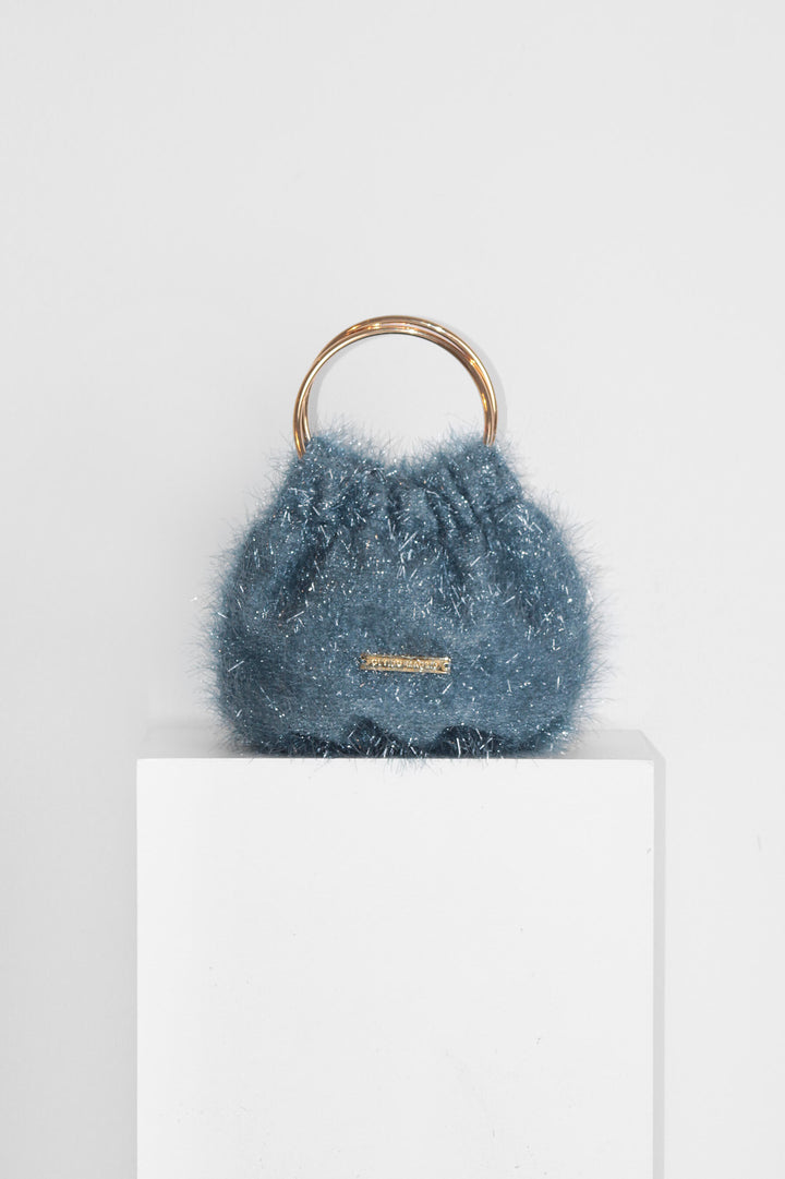 Bolso Paulina · Fantasía Azul Gris