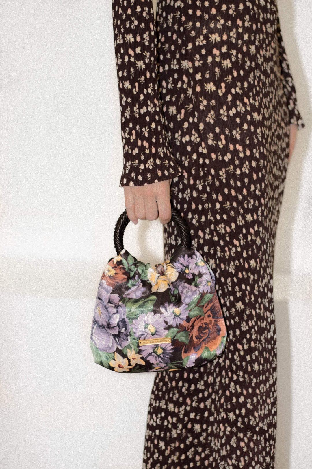Bolso Mini-Prado · Violetas