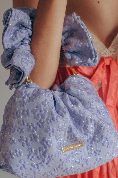 Bolso de fiesta Josefina · Malva Flores