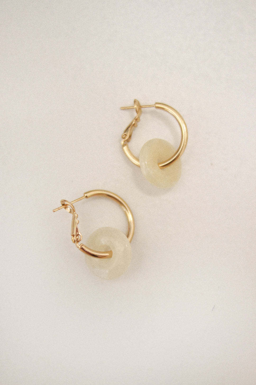 Pendientes Calcita amarilla