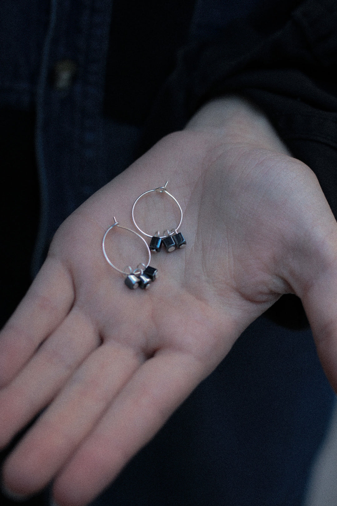 Pendientes Cubitos · Metal