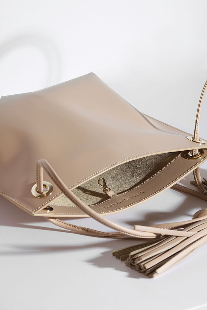 Bolso Shopper Bea · Piel Nude