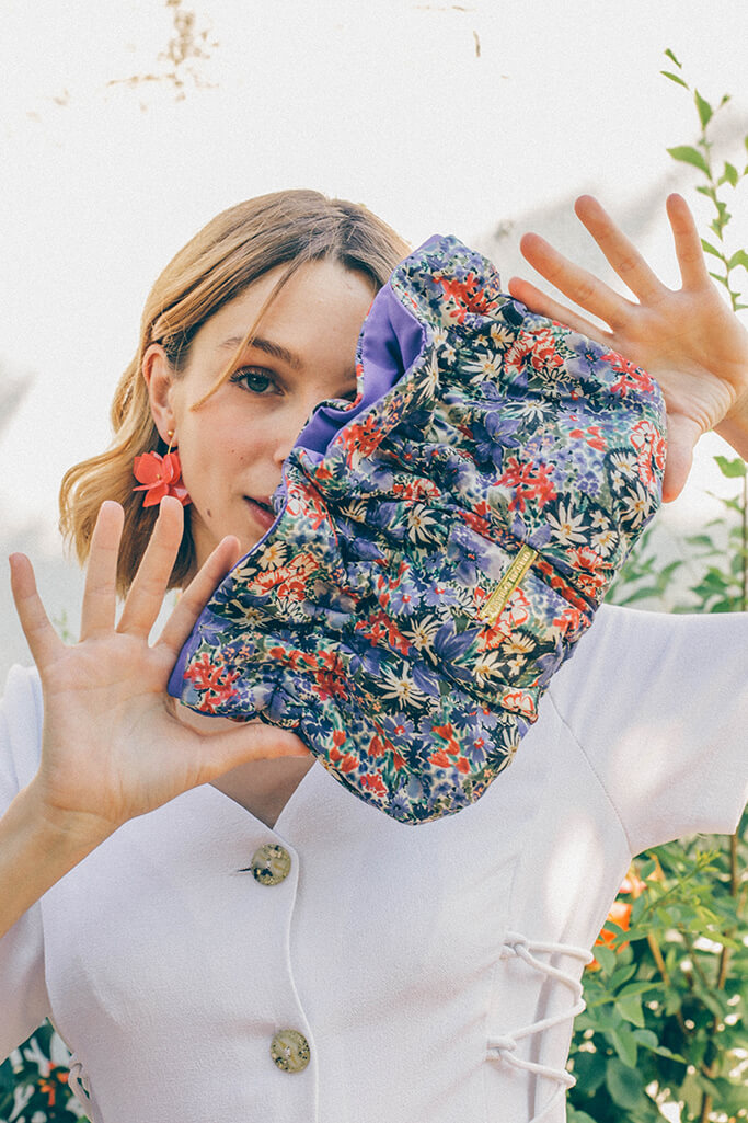 Bolso Valentina · Tejido Clavelinas