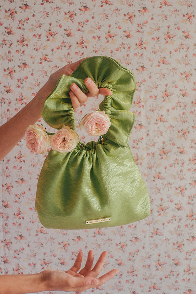 Bolso de fiesta Josefina · Brillis Verde