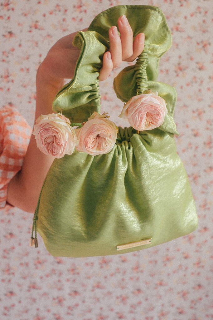 Bolso de fiesta Josefina · Brillis Verde