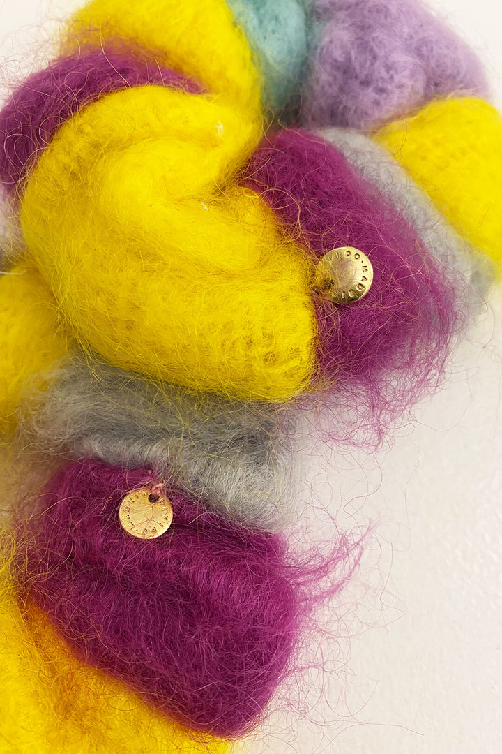 Coletero Patchwork · Mohair