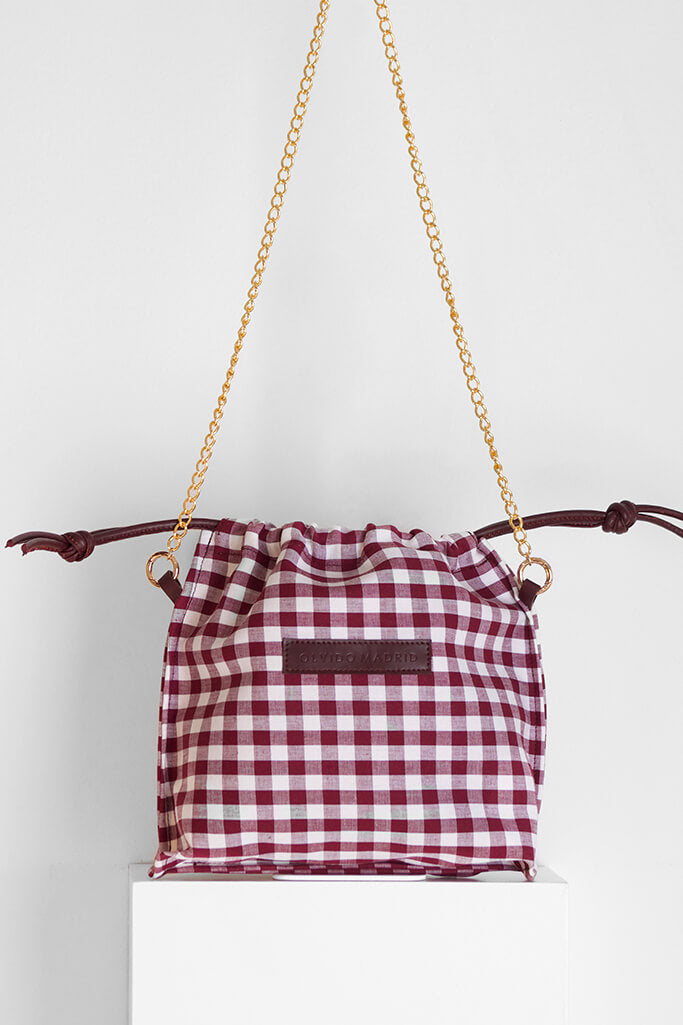 Bolso Shopper Bea + Bolso Daniela · Granate