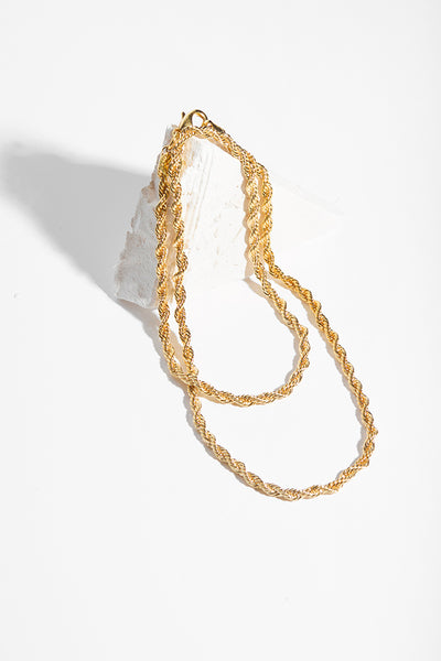 Collar Diana · Cadena de cordón