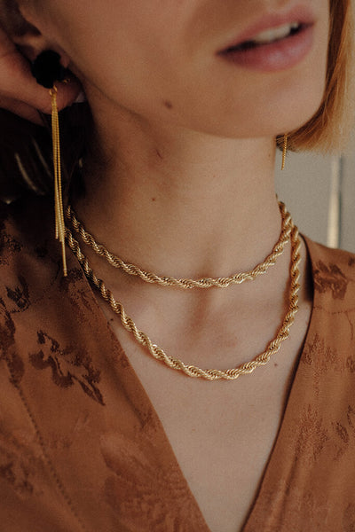 Collar Diana · Cadena de cordón