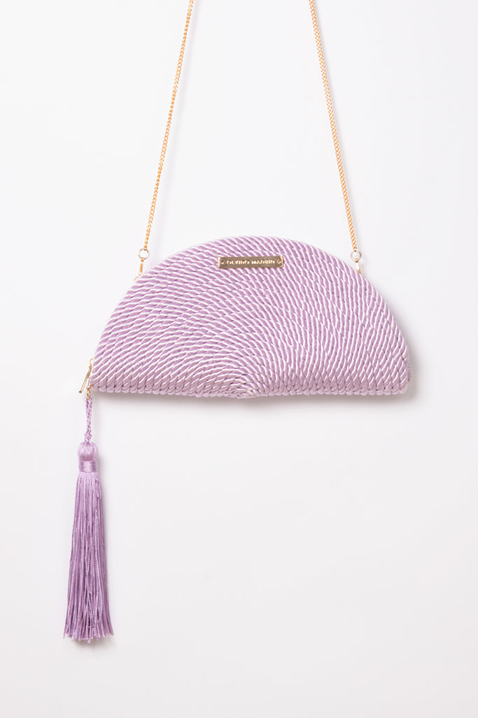 Bolso de fiesta Carmen · Malva