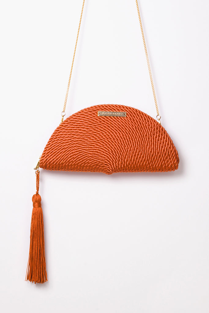 Bolso de fiesta Carmen · Naranja