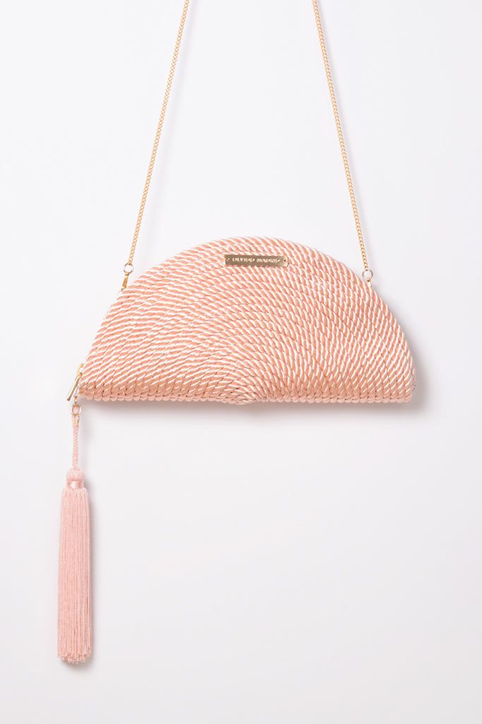 Bolso de fiesta Carmen · Rosa salmón