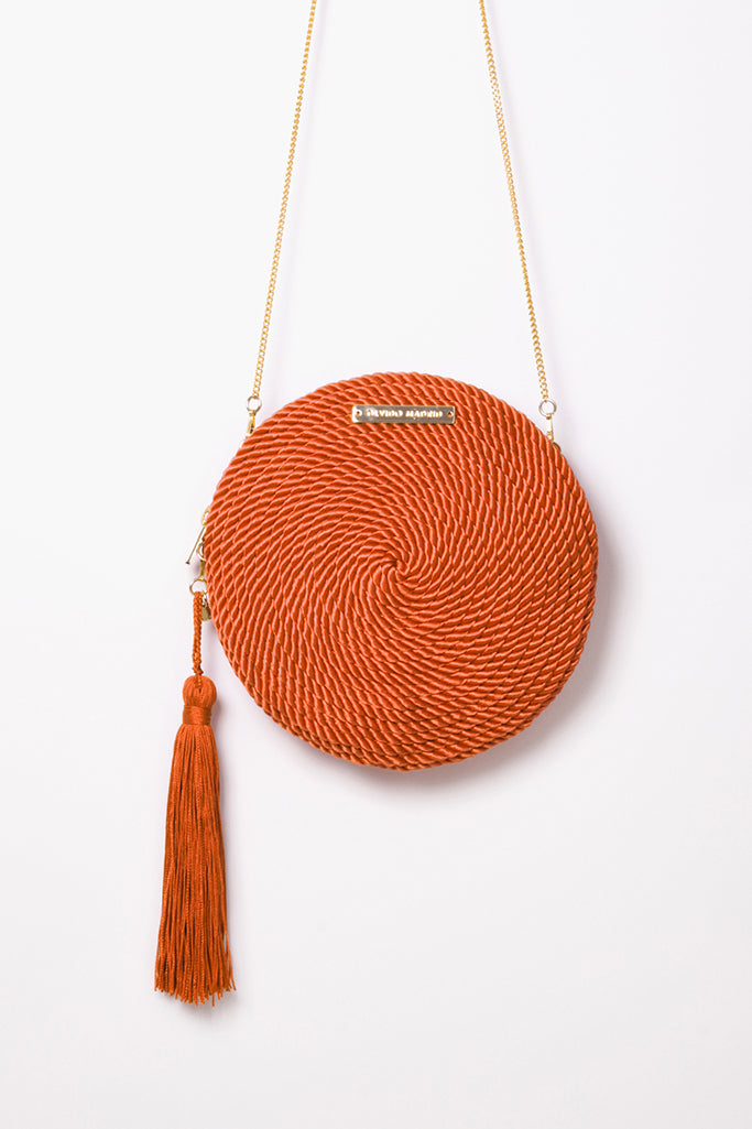 Bolso de fiesta Olivia · Naranja