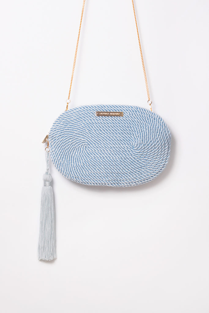 Bolso de fiesta Antonia · Azul claro