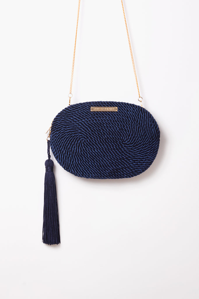 Bolso de fiesta Antonia · Azul marino