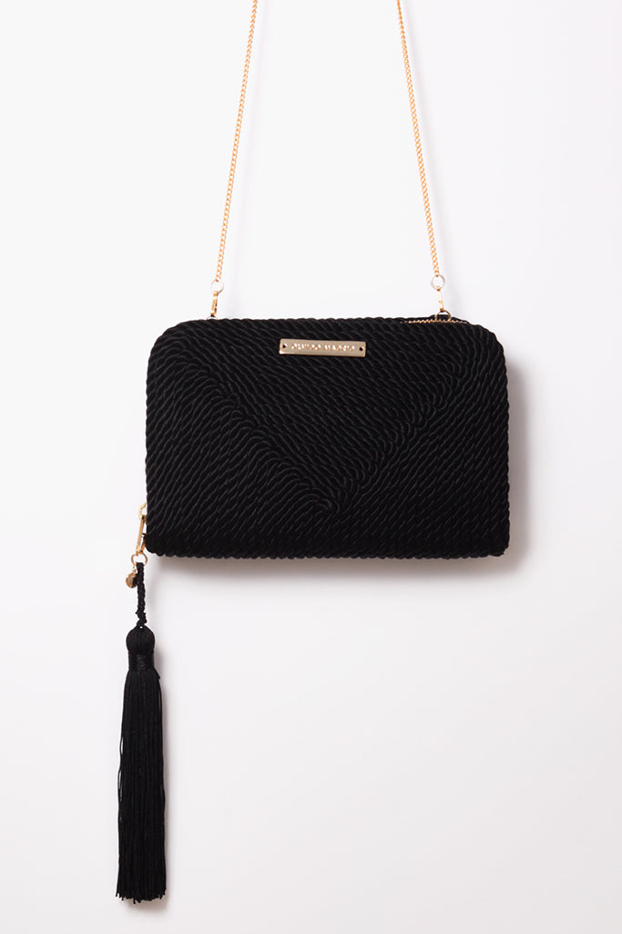 Bolso de fiesta Jimena · Negro