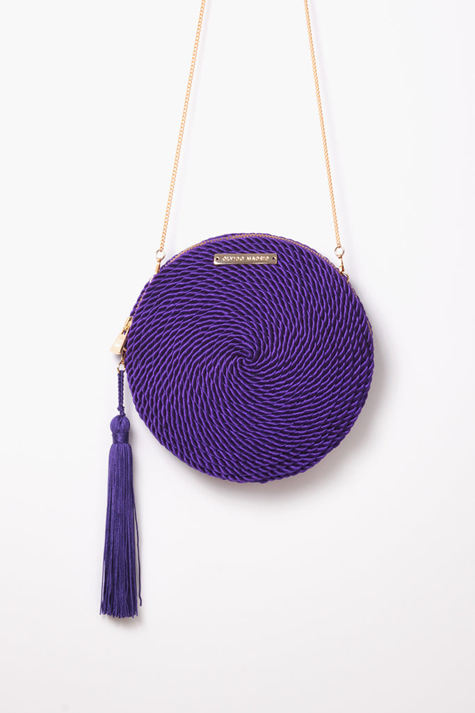Cartera Olivia · Morado nazareno