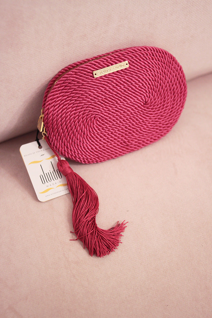 Bolso de fiesta Antonia · Rosa fucsia